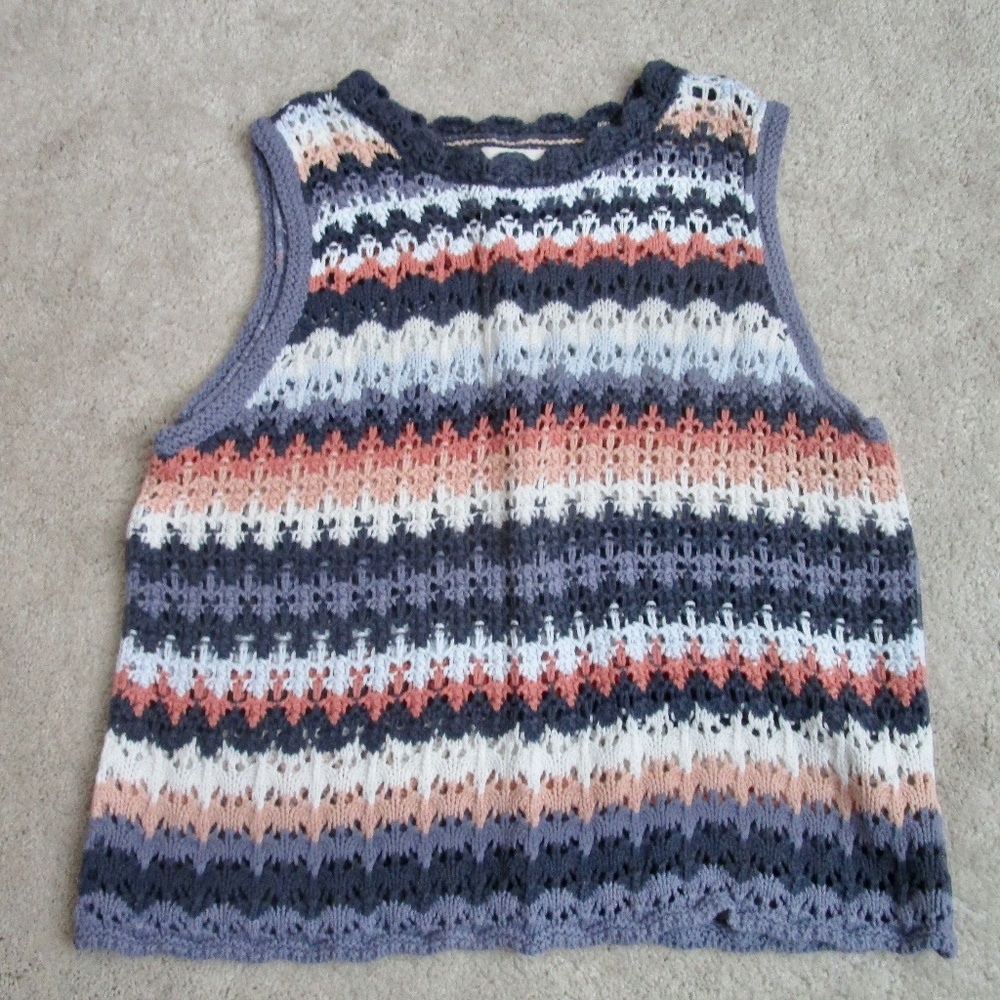 Universal Threads Girl's Multi-Colored Vest Size Small